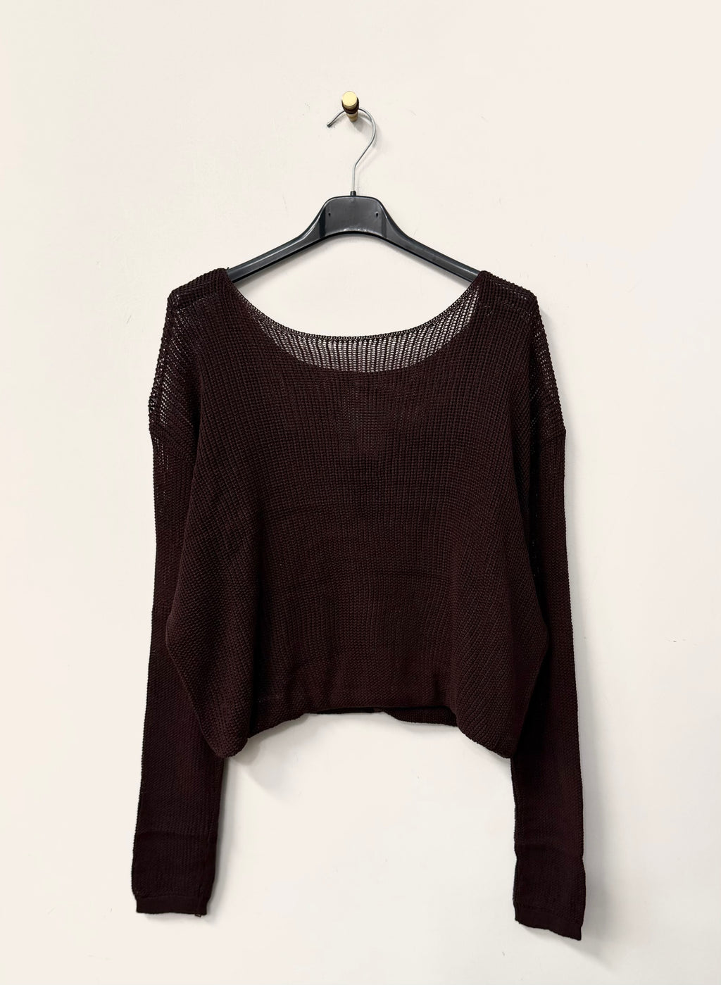 MAGLIA A RETE CROP - 8426
