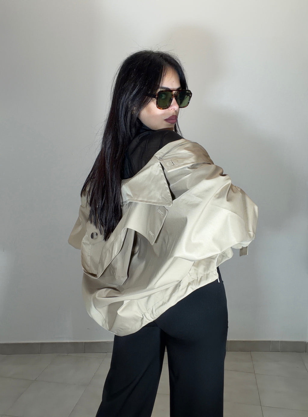 TRENCH CROP - 6817