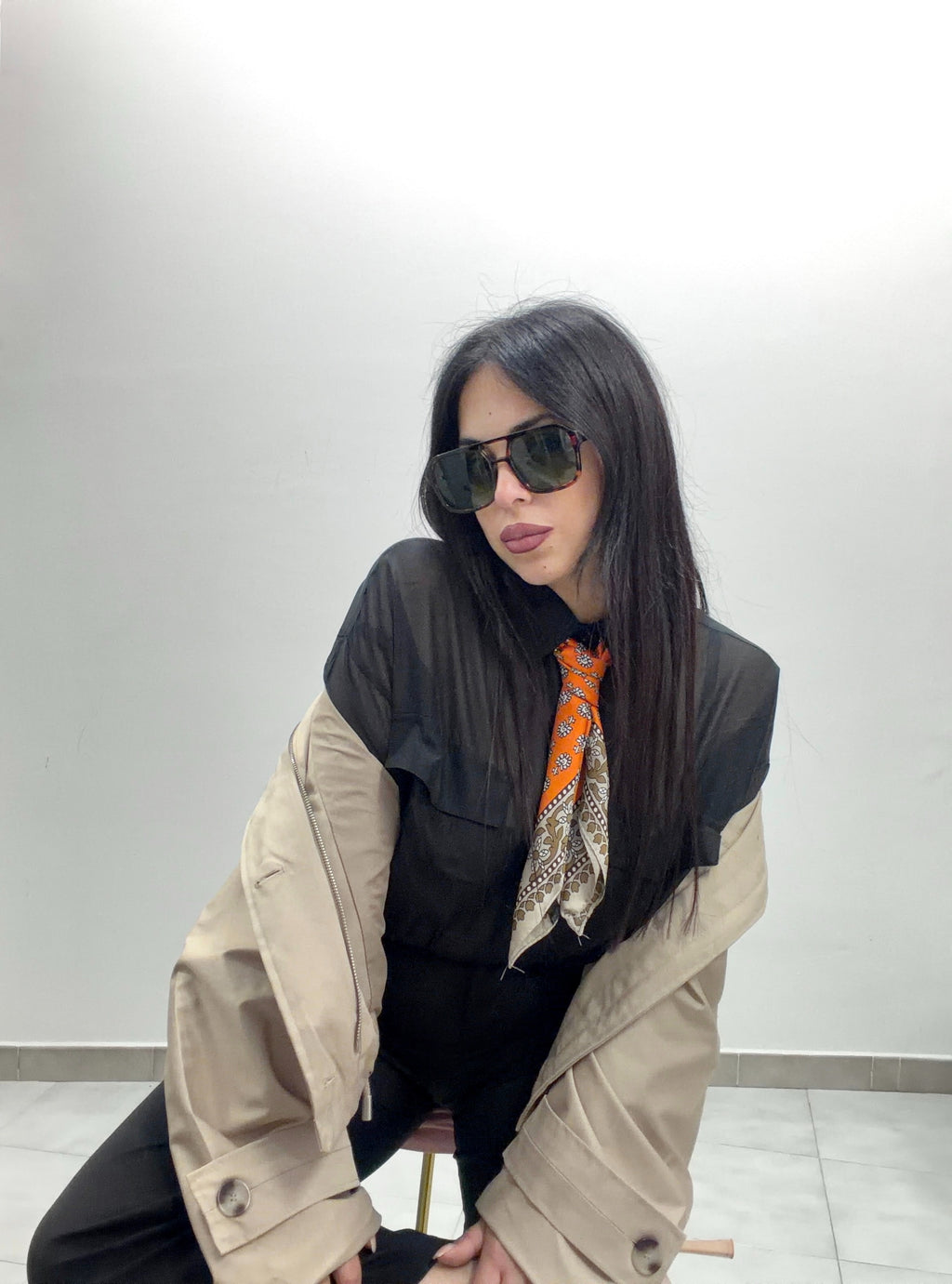 TRENCH CROP - 6817