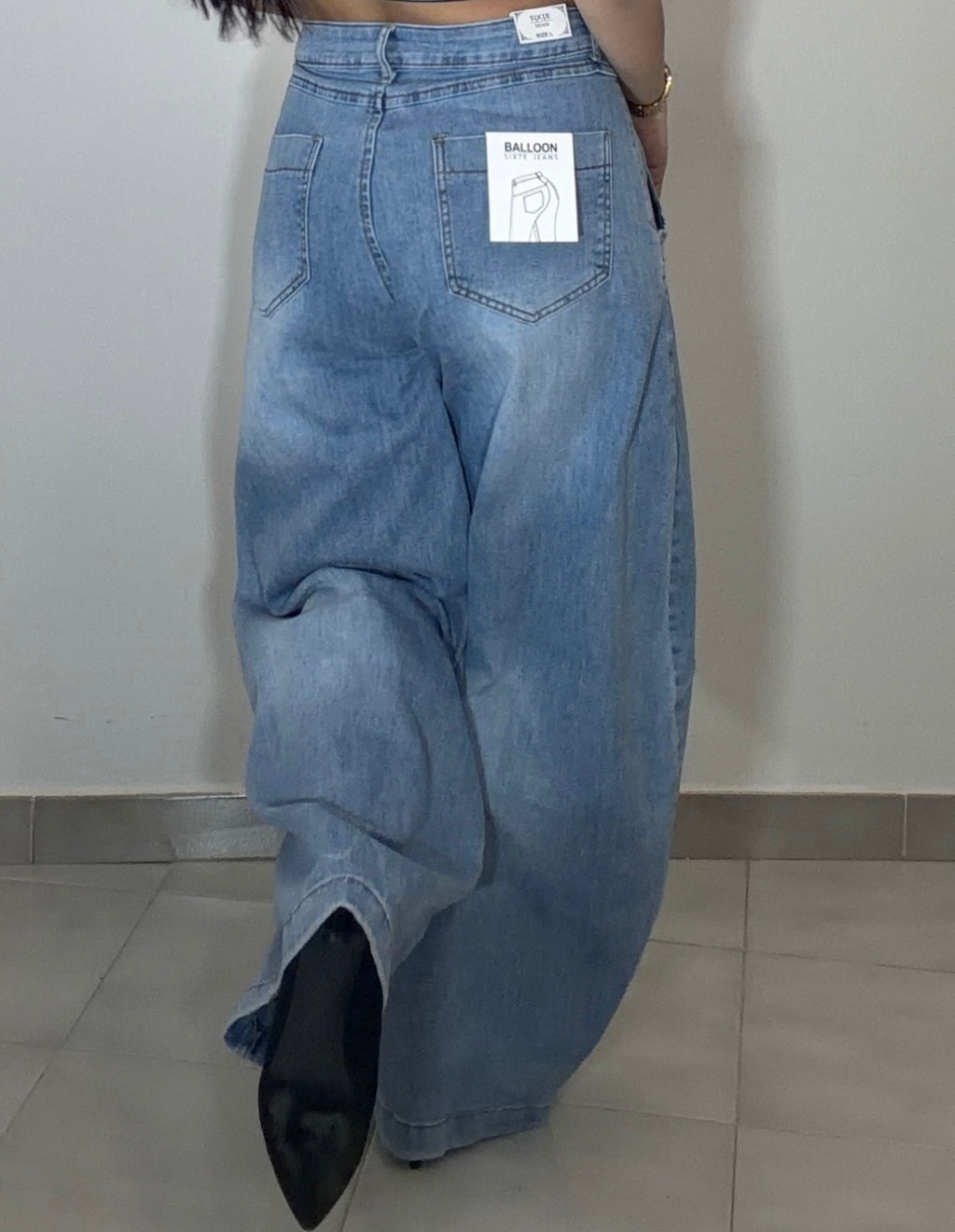JEANS BALLOON - 0391
