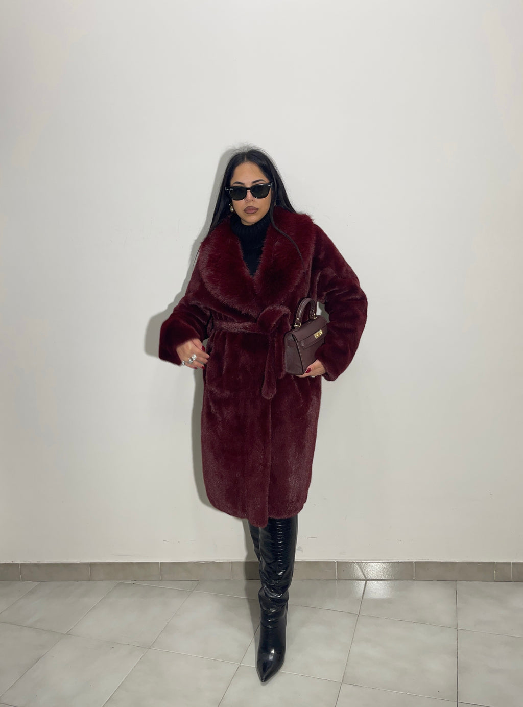 CAPPOTTO ECOPELLICCIA - 1403