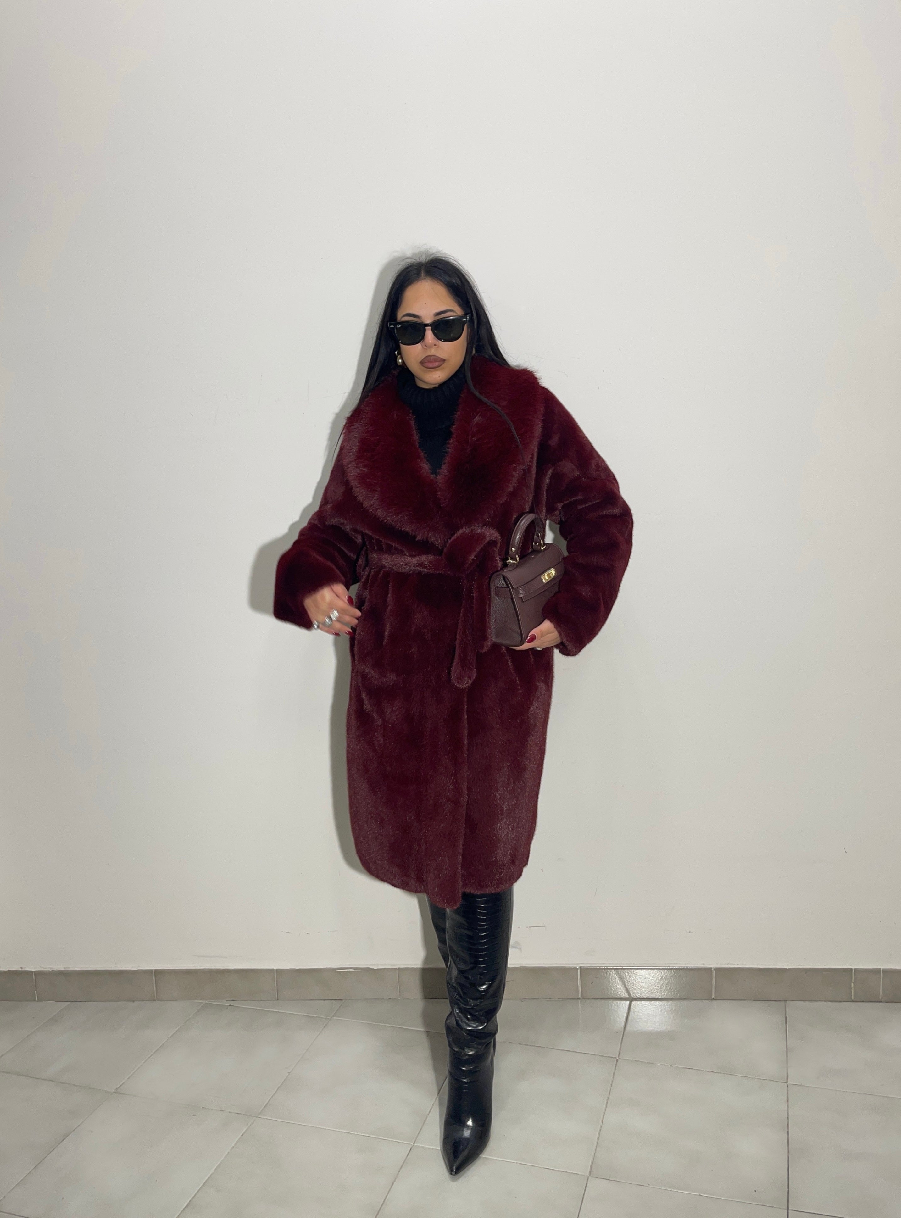 CAPPOTTO ECOPELLICCIA - 1403