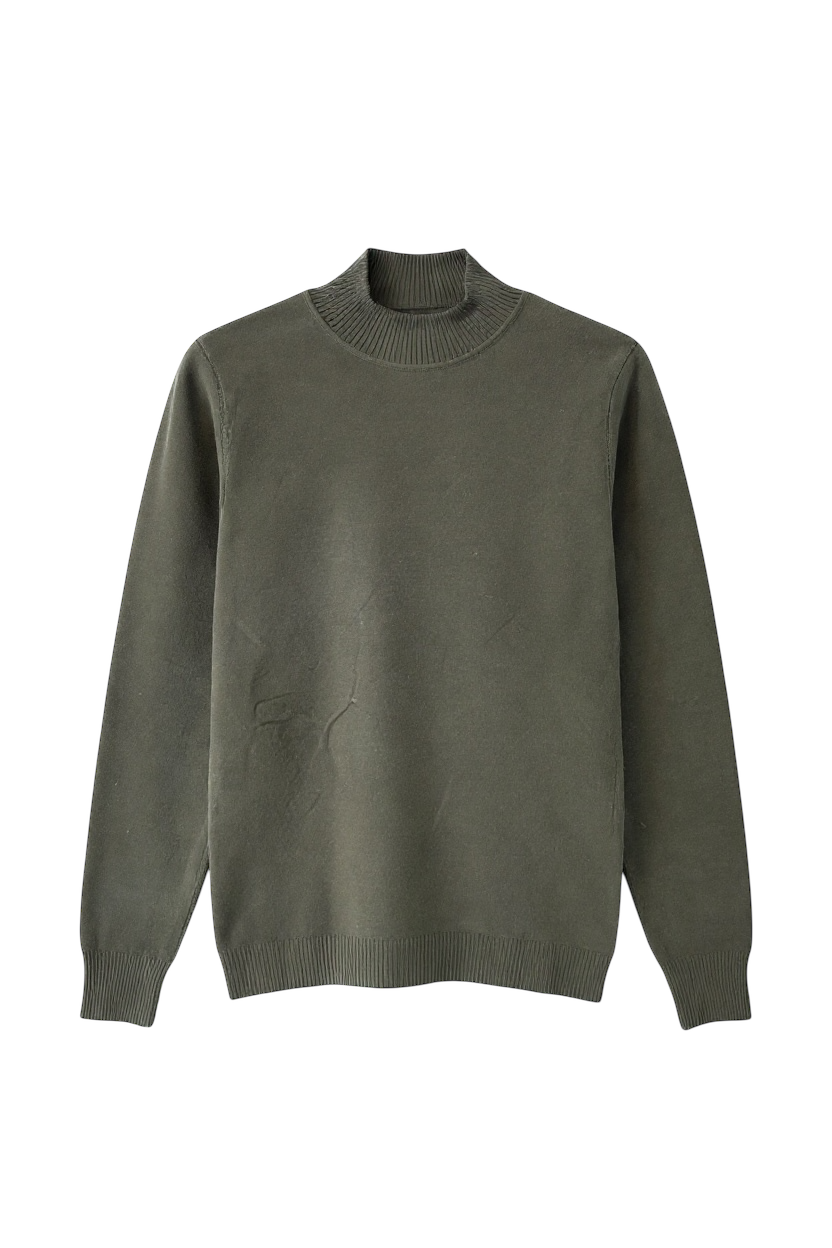 MEZZO COLLO  BASIC IN LANA RASATA - 7081