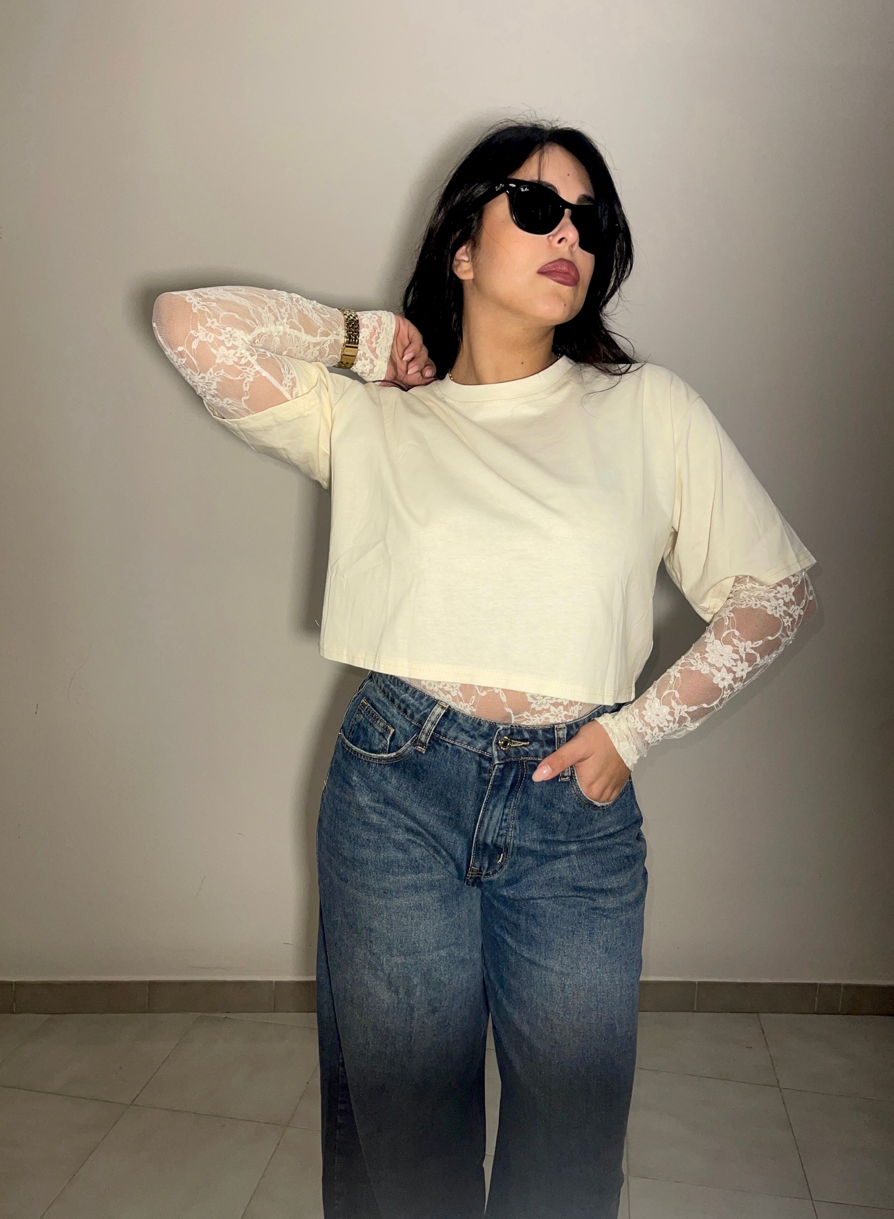 SET BODY | T-SHIRT CROP - 0681