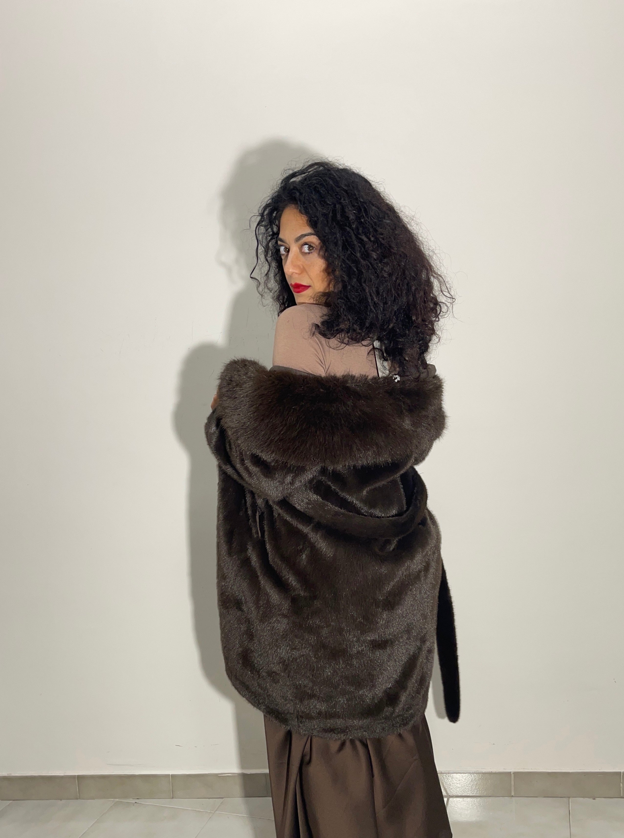 CAPPOTTO ECOPELLICCIA - 1403