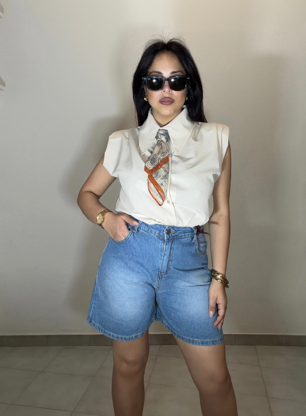 BERMUDA IN DENIM - 0285