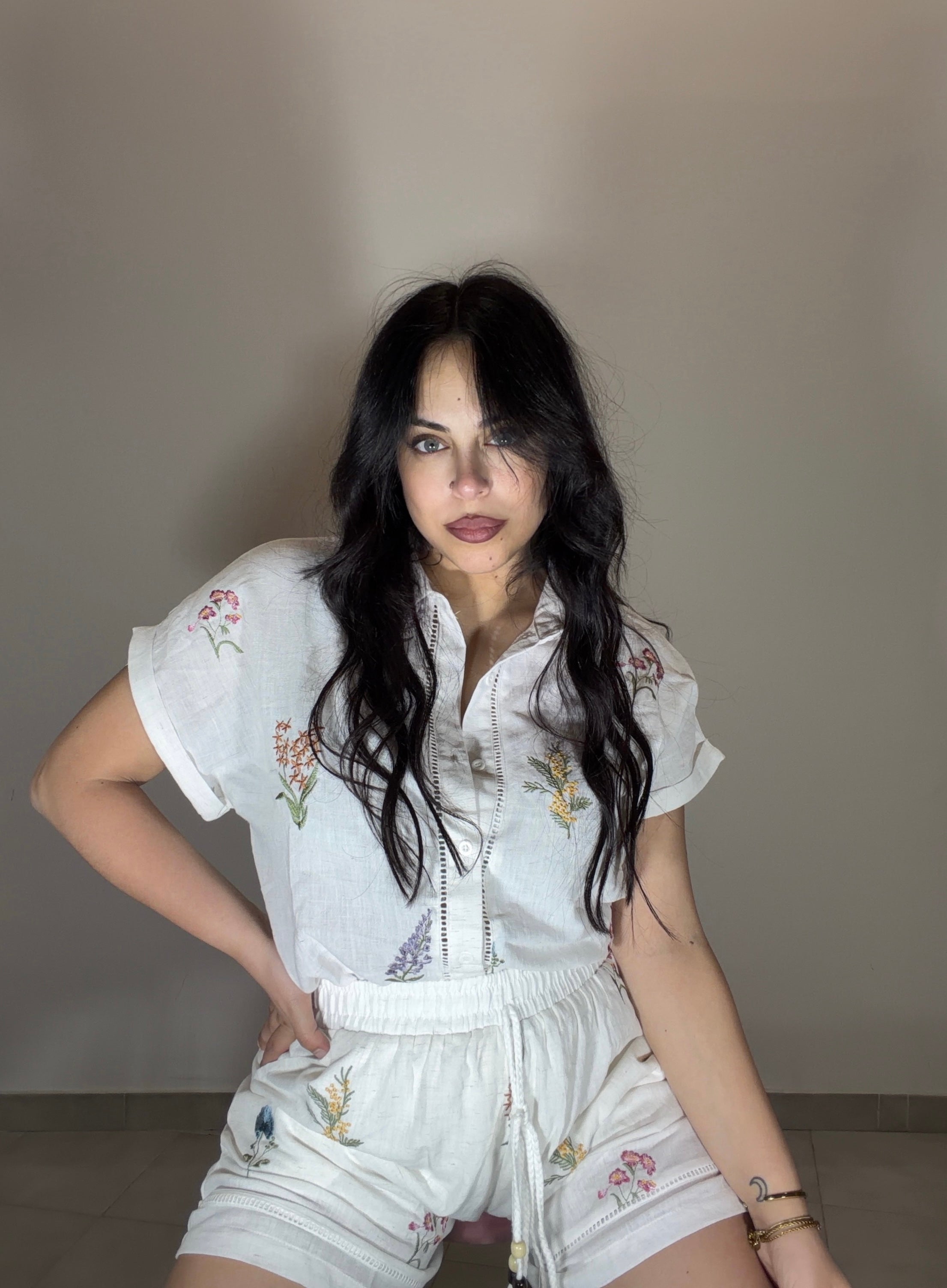 COORDINATO IN LINO - 5863