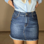 MINI GONNA IN DENIM - 4520