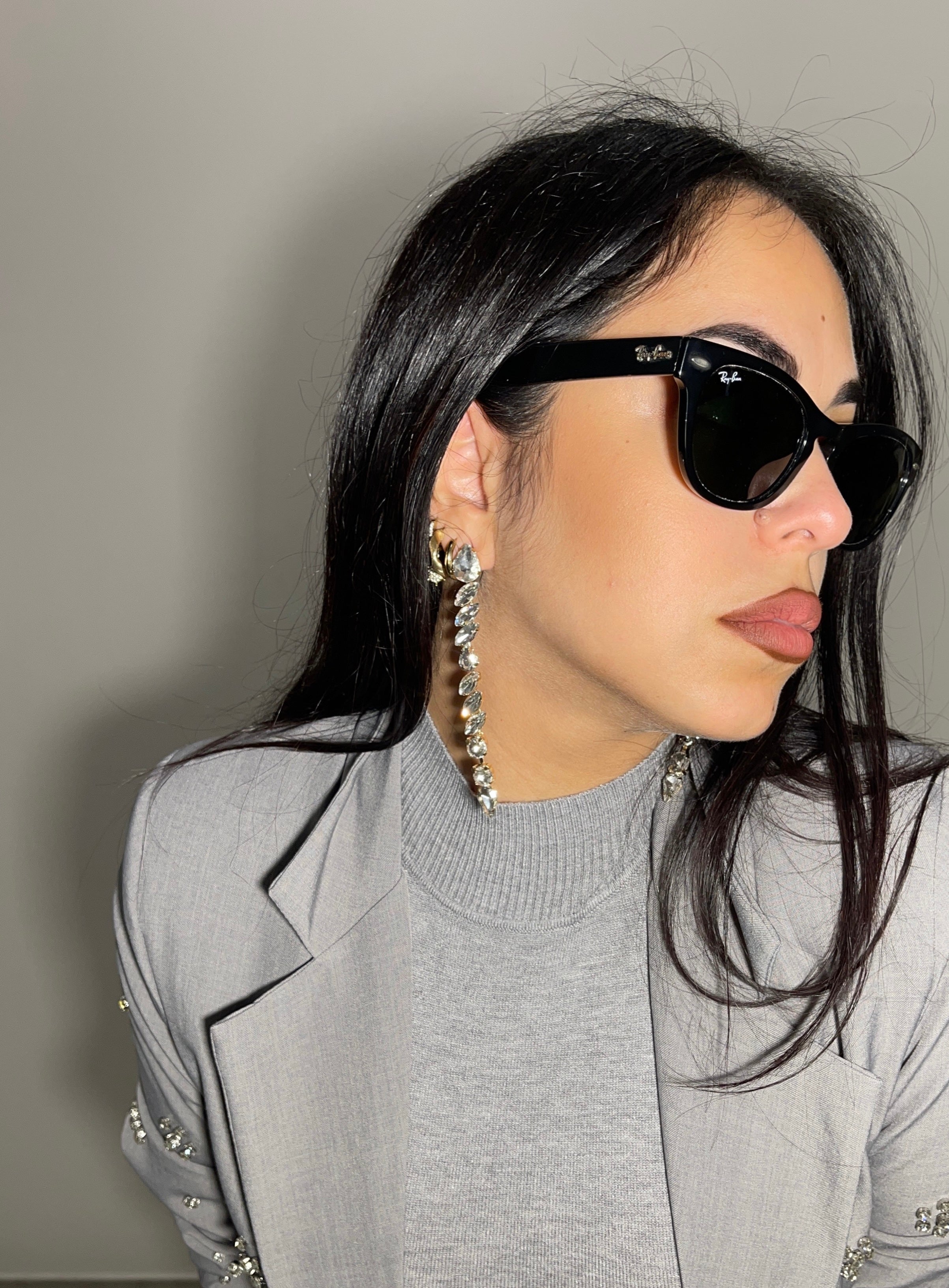 MEZZO COLLO  BASIC IN LANA RASATA - 7081