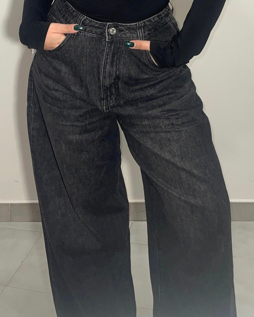 JEANS WIDE LEG - 9182