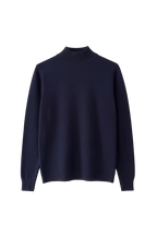 MEZZO COLLO  BASIC IN LANA RASATA - 7081