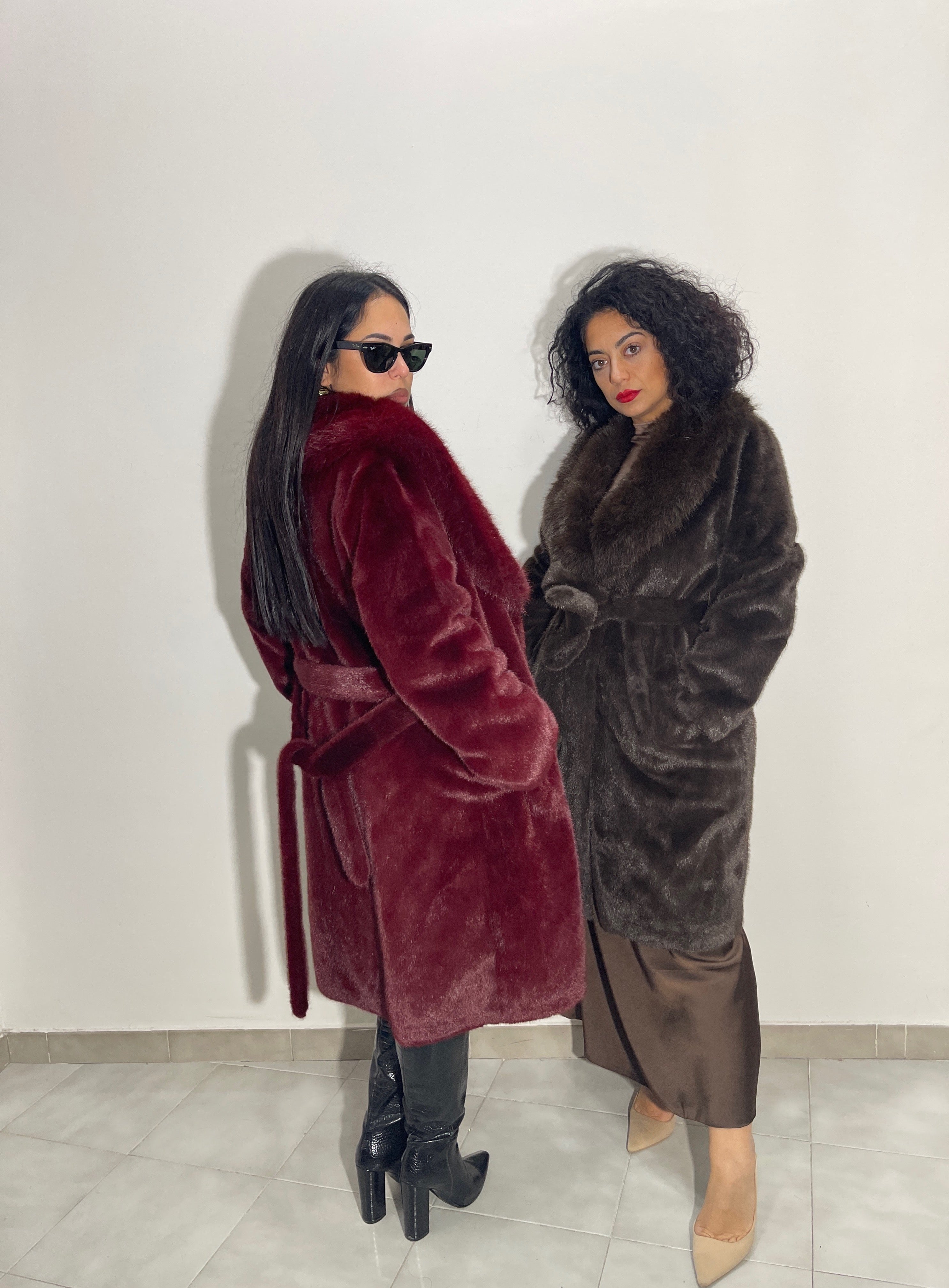 CAPPOTTO ECOPELLICCIA - 1403