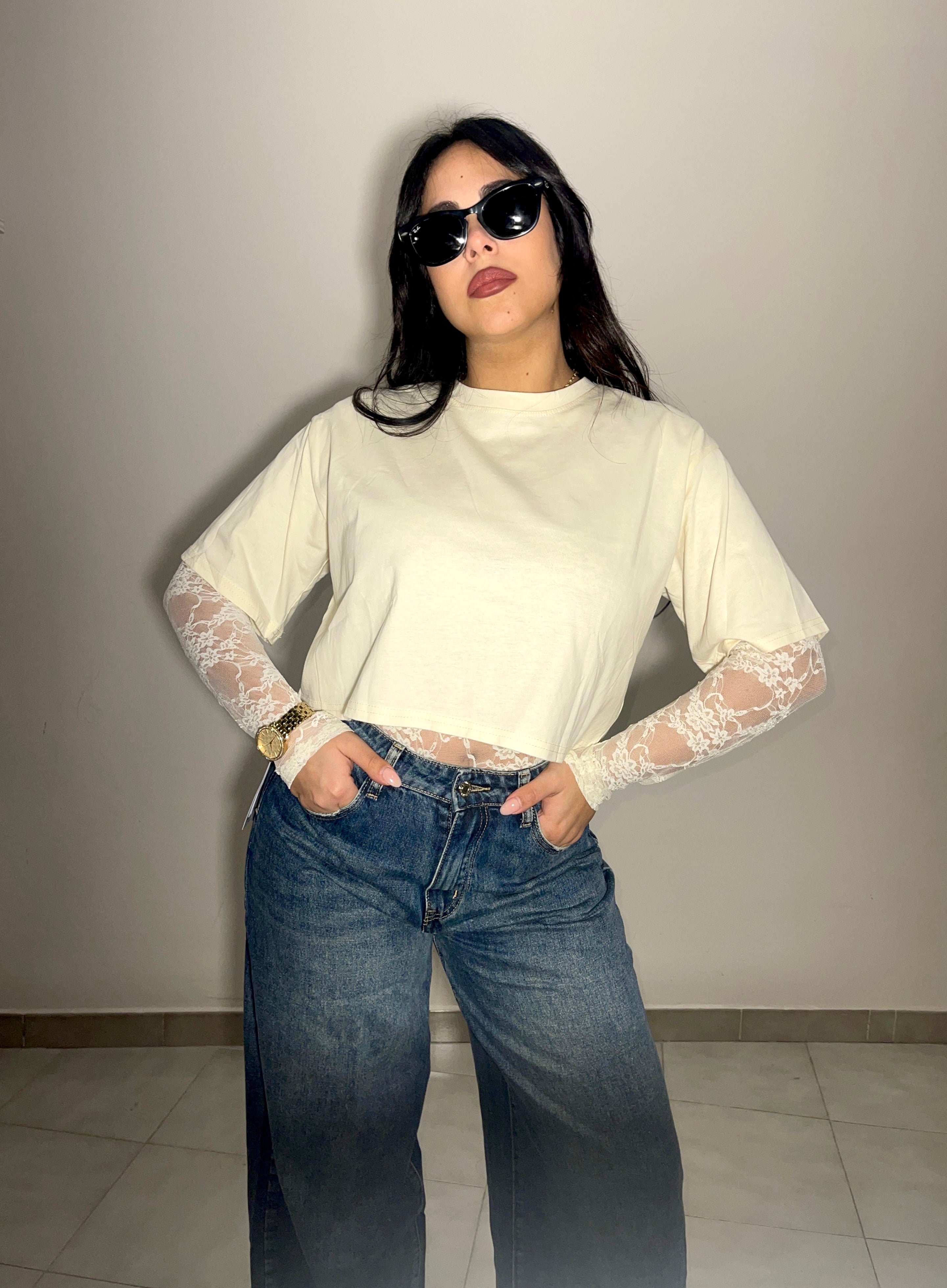 SET BODY | T-SHIRT CROP - 0681