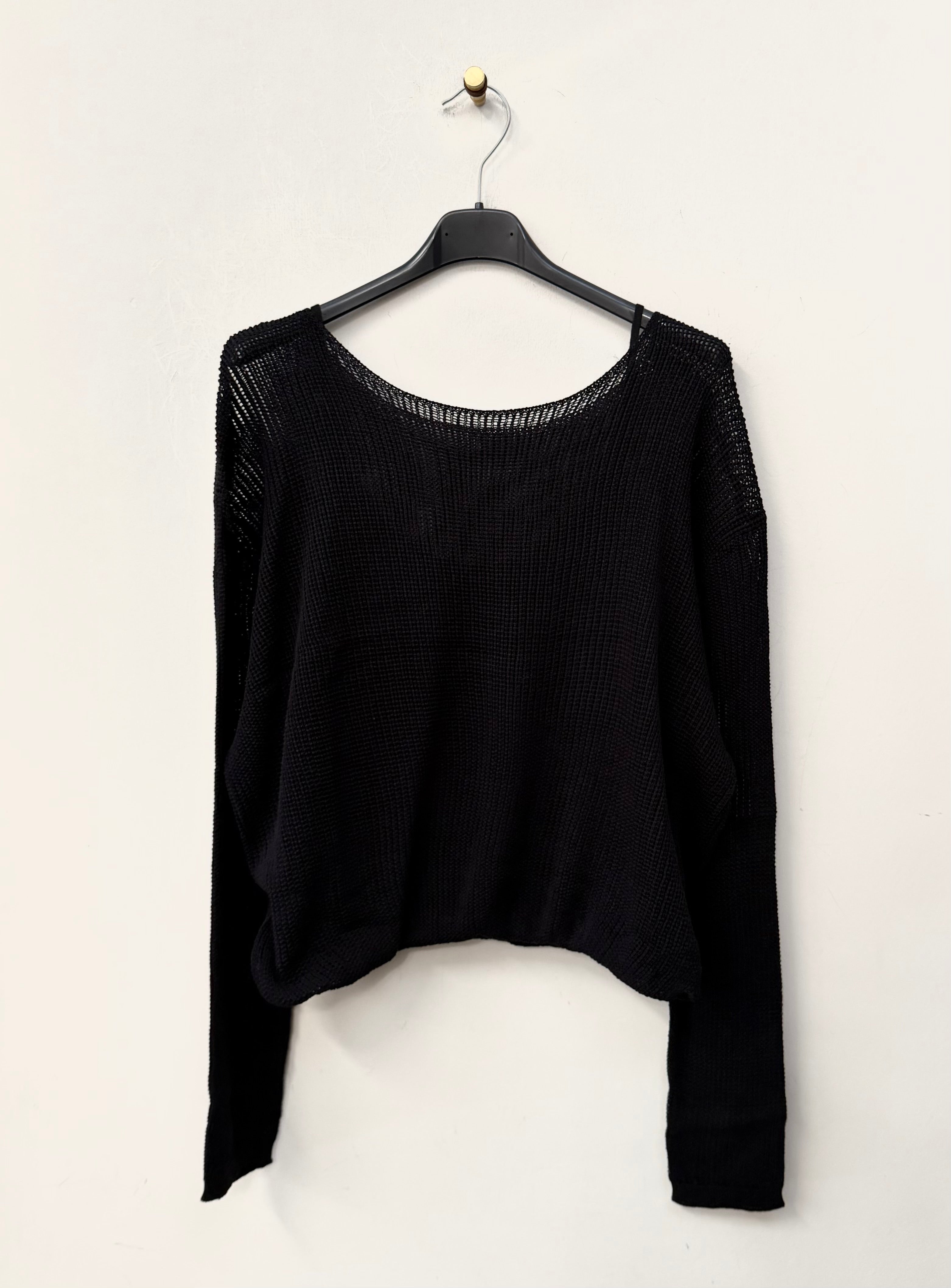 MAGLIA A RETE CROP - 8426