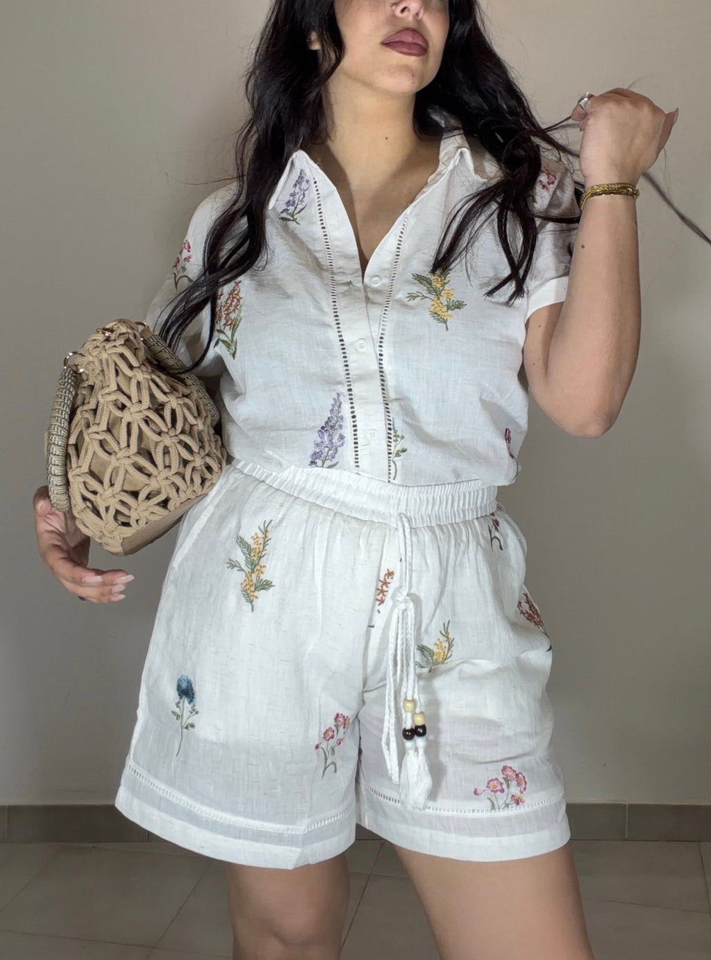COORDINATO IN LINO - 5863