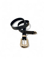 Cintura Borchie In Ecopelle